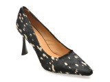 Pantofi eleganti EPICA negri, 5L106, din piele naturala