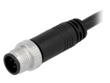 Mufă M12 5-PIN tată 1m IP68/IP69K DeviceNet/CANopen
