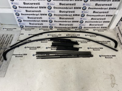 Ornament exterior usa geam negru lucios sau mat BMW F30,F31 foto