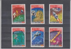 A12 S5 5 - Timbre foarte vechi - Guineea Ecuatoriala - sateliti artificiali