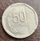 C50 - Moneda foarte veche - Peru - 50 centimos 2011