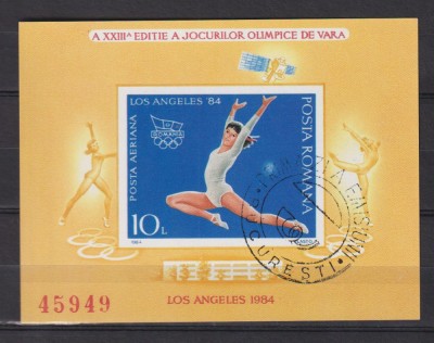 OLIMPICELE DE VARA LOS ANGELES LP.1106 STAMPILAT foto