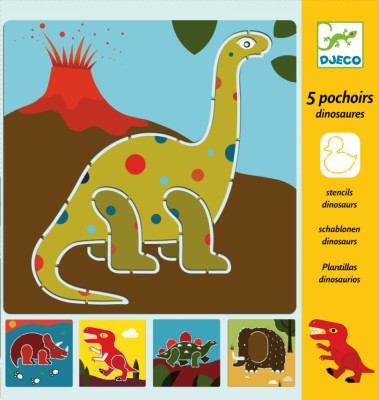 Sabloane Djeco Dinozauri foto