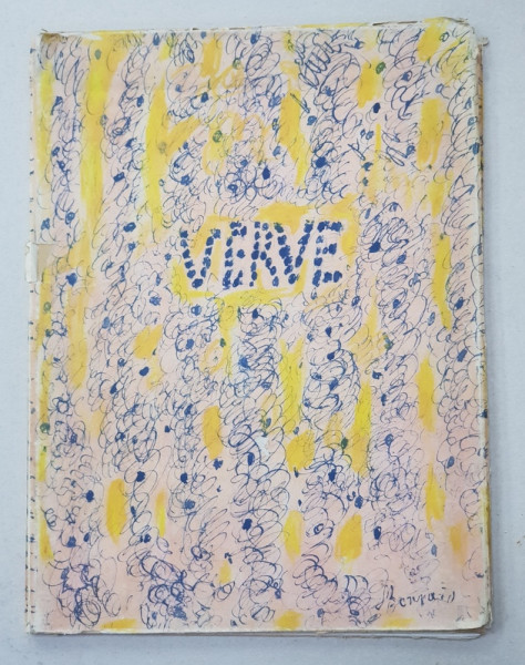 PIERRE BONNARD - LITOGRAFIE COLOR ORIGINALA IN &#039; VERVE &#039; - REVUE ARTISTIQUE ET LITTERAIRE , AOUT 1947