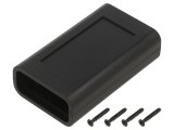Carcasă Universală ABS Neagră 47.4mm x 80mm x 23.45mm