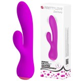 Vibrator Rabbit Zachary, Violet, 17.5 cm, Pretty Love
