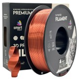 Filament PLA Copper Silk Black 1.75mm, 1kg, Compatibil Imprimanta 3D, Finisaj Lucios