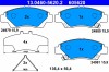 ATE 13.0460-5620.2 set placute frana,frana disc