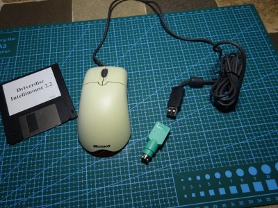 Mouse pc retro Microsoft Intellimouse foto