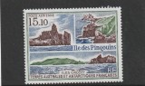 Taaf 1988-Vederi din Insula Pinguinilor,dantelat,MNH,Mi.238, Natura, Nestampilat