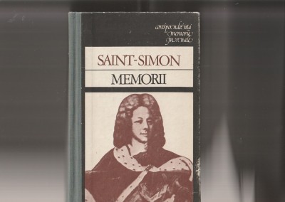 SAINT-SIMON - MEMORII foto