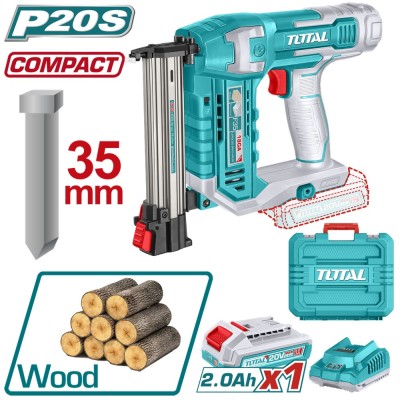 TOTAL - PISTOL PENTRU CUIE 20V-2.0Ah 15mm-35mm(INCLUDE ACUMULATOR+ INCARCATOR) PowerTool TopQuality foto