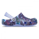 Saboti Crocs Classic Butterfly Clog Kids Mov - Moon Jelly