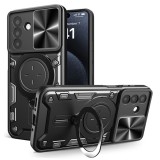 Husa pentru samsung galaxy a26 - guard pro anti-spy - black