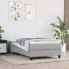 Gossi saltea de pat cu arcuri, gri deschis, 90x200x20 cm, textil