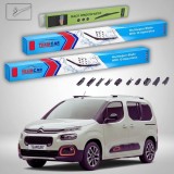Cumpara ieftin Ștergătoare Citro&euml;n Berlingo Gen III (K9) MPV 2018-prezent | Set Față și Spate Flat Premium &ndash; TeamCar&reg;