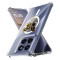 Husa antisoc pentru motorola edge 60 / edge 60 fusion - airbag magsafe, col&Egrave;uri ranforsate- butterfly auriu