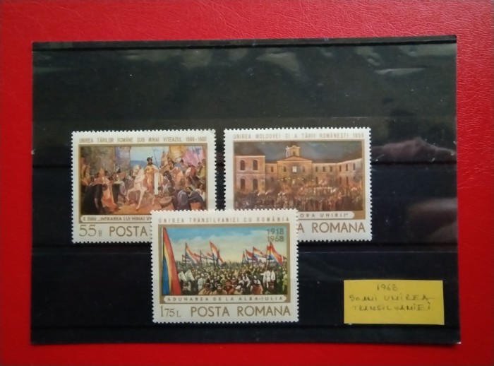 1968 - 50 ANI - UNIREA TRANSILVANIEI