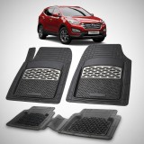 Cumpara ieftin Covorase Hyundai Santa Fe 2012-2018 | Cauciuc Tavita | Silver