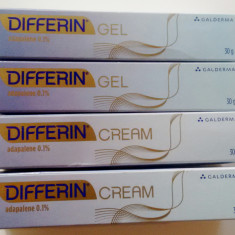 Differin ADAPALENA 0.1% Adapalen Crema Acnee Adaferin Retinol Riduri