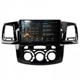 Navigatie Toyota Hilux (2008-2014) Clima Manuala 6GB RAM Android 13 Octacore Slot Sim 4G DSP GPS Wi-FI Carplay Android Auto USB Bluetooth Waze Touchsc