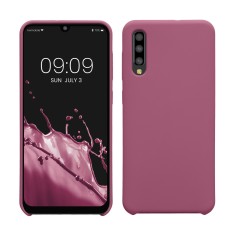 Husa kwmobile pentru Samsung Galaxy A50, Silicon, Violet, 48715.235 foto