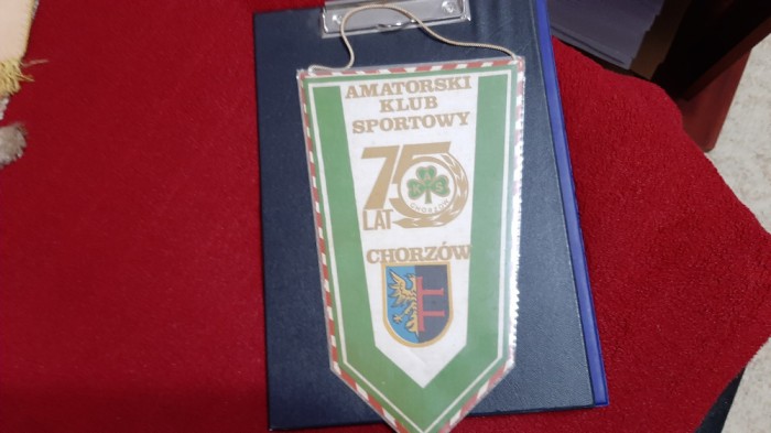fanion aniversar KAS Chorzow