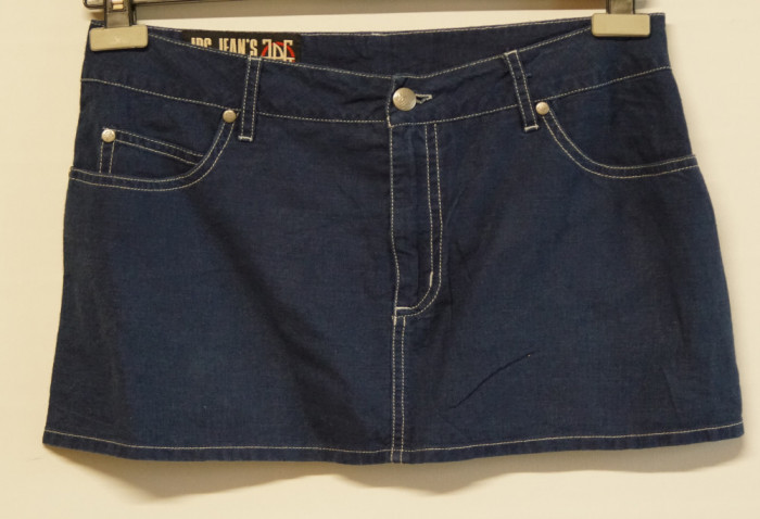 Fusta mini blugi Jean Paul Gaultier Jeans