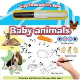 Baby Animals - Wipe clean activity book with pen |