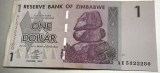 BNKSTR1 (Serie rara 3222) Zimbabwe - 1 Dollar (Bancnotă, Chiremba Balancing Rocks), Ediția 2007