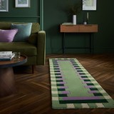 Cumpara ieftin Covor traversa Lois Scallop Kai Wool Roz 60X230 cm, Flair Rugs