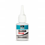 Super Glue Industrial BISON, 20 g, Gel Adeziv, Lipici Universal, Lipici Super Glue, Lipici Plastic, Adeziv Metal, Adeziv Multisuprafete