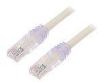 Patch Cord TX6A 10Gig U/UTP CAT6a Alb 5m