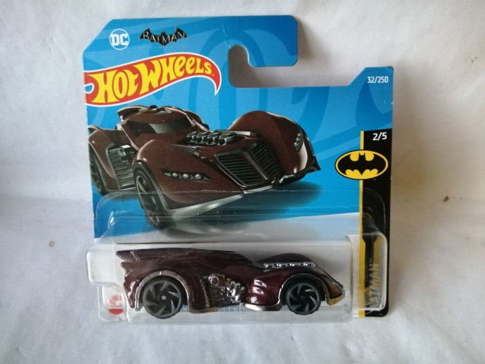 bnk jc Hot Wheels Mattel - Batman - Arkham Asylum Batmobile