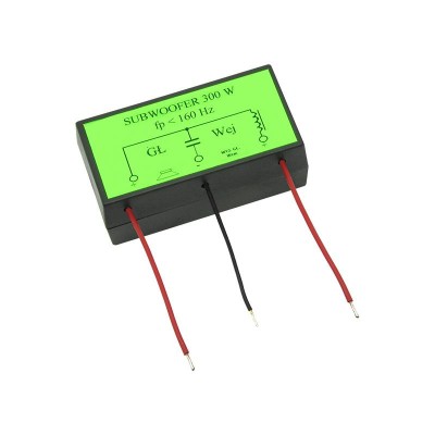 Filtru subwoofer, crossover, 300w / 4 - 8 ohm foto