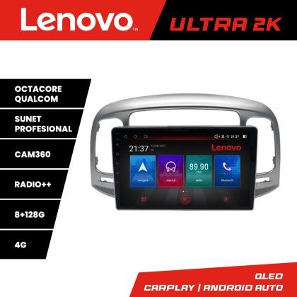 Navigatie HHyundai Accent 2006-2012 M-ACCENT Octa Core Android Radio Bluetooth GPS WIFI/4G DSP 2K 8+128GB 360 To CarStore Technology