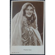 Carte Postala, Priscilla Dean, actrita americana de film mut si de teatru, 1896-1987