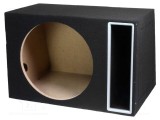 Carcasă difuzor MDF neagră BASSER 380mm 70l Frezare 352mm