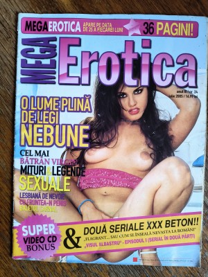 Mega Erotica nr. 24 / Anul III - Revista ilustrata pentru adulti / R1P1P foto