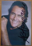 Autograf Al Bano pe fotografie, cu plicul cu care a fost trimisa