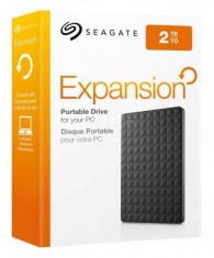 Hdd extern seagate 2tb expansion 2.5 usb3.0 negru foto