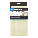 Cumpara ieftin Prosop Microfibre Uscare Moto Oxford Waffle Drying Towel Yellow, 80 x 40cm