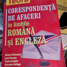 CORESPONDENTA DE AFACERI IN LIMBILE ROMANA SI ENGLEZA - ADRIANA CHIRIACESCU