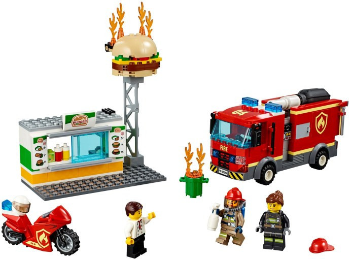 LEGO 60214 Burger Bar Fire Rescue | Okazii.ro