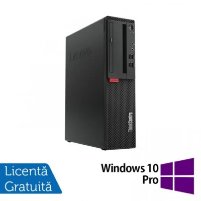 PC Refurbished Lenovo ThinkCentre M710S SFF, Intel Core i5-6500 3.20-3.60GHz, 8GB DDR4, 256GB SSD + Windows 10 Pro foto