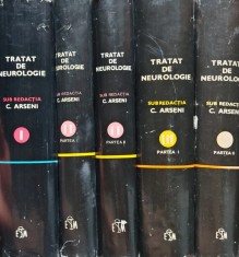 Tratat de neurologie Vol. 1-3 (5 volume) - 1979 - C. Arseni (V250)