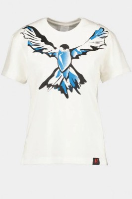 TRICOU PASARE BLUE DAMA XS foto