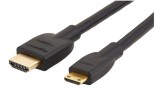 Cumpara ieftin Cablu mini HDMI la HDMI Amazon Basics, 10,2 Gbps, 4K 30Hz, 2160p, 1.8 m, negru - RESIGILAT