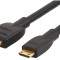 Cablu mini HDMI la HDMI Amazon Basics, 10,2 Gbps, 4K 30Hz, 2160p, 1.8 m, negru - RESIGILAT