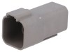 Conector DT tată 6 pini gri IP68